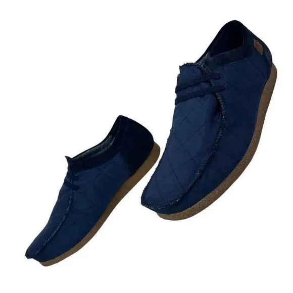 Clark’s Shacre Step II Textile Quilted Moccasins Mens Size 12